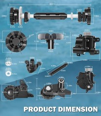 for Polaris Quattro P40 P4000 Pool Cleaner R0995100 Tune Up Kit Rebuild Parts