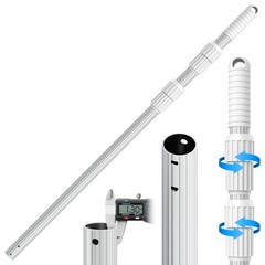 Telescopic 16.5 Ft Swimming Pool Pole – Heavy Duty Adjustable Aluminum