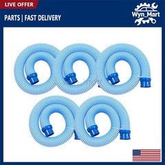 5Pcs 39&Prime; Pool Cleaner Twist Lock Hose For Zodiac Baracuda MX6 MX8 X7 T5