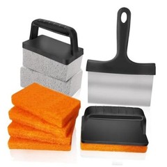 10 Pieces Griddle Cleaning Kit for Blackstone & More – Professional Flat Top