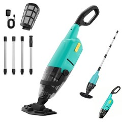 Efurden Handheld Pool Vacuum Cordless Above Ground Swimming Spa Hot Tub Cleaner