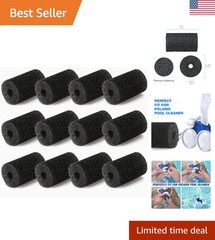 12 Pack Polaris Pool Cleaner Sweep Hose Tail Scrubbers for Optimal Performance