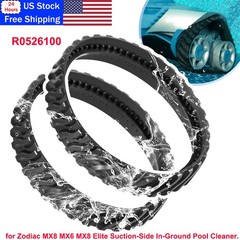 2 Pack Fit for Zodiac Baracuda MX8 MX6 Pool Cleaner R0526100 Ultra Durable Track
