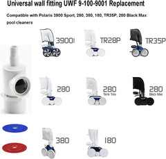 Universal Wall Fitting UWF Connector Assembly 9-100-9001/Wall Fitting Complete E