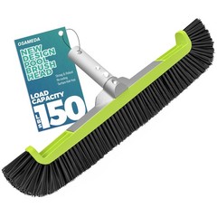 18 Inch Pool Brush Head for Cleaning Pool Walls Inground Pools Tiles Floors