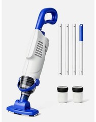 LITTLE SHARK Pool Vacuum For Above Ground Pool, Hot Tub Vacuum 60W Motor, Sealed