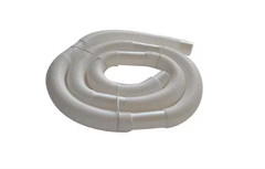 1-1/8 in ID x 6 ft Polyethylene Bilge and Pump Hose White Marine Discharge