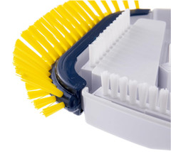 Cabezal de aspiradora manual lastrado para piscina, con cepillos laterales grand