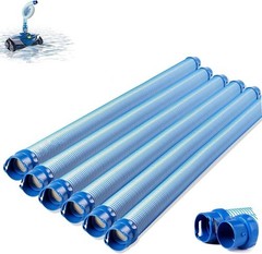 6 Pack Pool Cleaner Hose for Zodiac X7 T3 T5 MX6 MX8, 39&Prime; Twist Lock Hoses