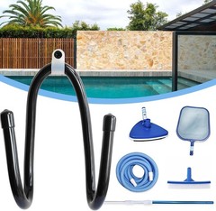 6PCS Chain Link Fence Hooks, Fence Hangers for Leaf Rakes, Pool Poles,Nets,Br…