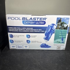 Pool Blaster Catfish Ultra Cordless Pool & Spa Vacuum Rechargeable Battery New