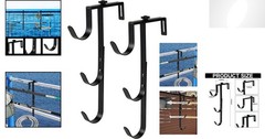 Heavy-Duty Pool Equipment Hangers – 2pcs Adjustable Wall Mount Hooks