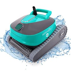SERENELIFE AUTOMATIC ROBOT POOL CLEANING ROBOT THREE MOTORS A3284 – TURQUOISE