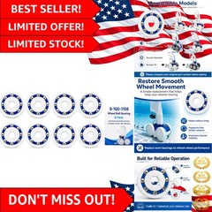 8 Pack Replacement Ball Bearings for Polaris Pool Cleaners – Enhanced Mobility