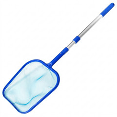 4.6 FT Swimming Pool Leaf Skimmer Net with Aluminum 5-Section Pole Fine Mesh