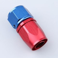 -10 AN Straight Swivel Hose End Fitting Aluminum Red 10AN Straight – Red/Blue
