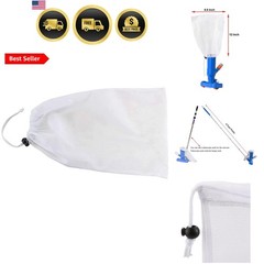 Pool Spa Jet Vacuum Fine Mesh Bag Replacement for In-ground/Above-Ground Pool…