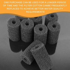 20Pack Pool Cleaner Parts, Sweep Hose Tail Scrubbers Replacement for Sweep Po…