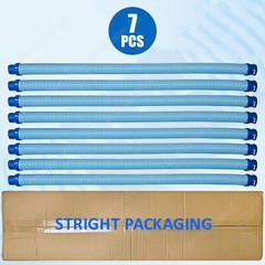 7PCS For Zodiac Baracuda MX8 T5 Twist Lock Hose 1 Meter Long R0527700 R0527800