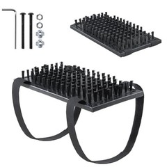 Truck Step Mounted Brush, Heavy Duty Boot Brush Cleaner, Universal Boot