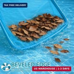 Pool Skimmer Net with Pole Fine Mesh Leaf Rake Cleaning Tool for Pool