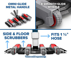 Pool Vacuum Head for Inground & above Ground Pools // Manual Swimming Pool Vacuu