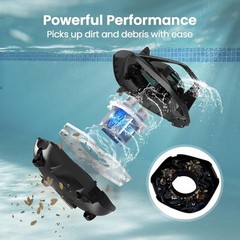 High Efficiency Seagull SE 2025 Pool Cleaner – Cordless, Self-Parking, 90 Mins