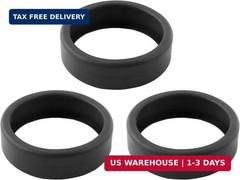 (3-Pack) Calvana Pool Cleaner Tires, 48-232 Replacement Compatible with Zodiac P