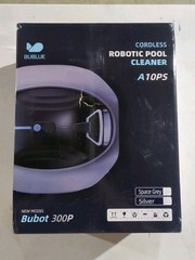 Bublue Cordless Robotic Pool Cleaner / Bubot 300p / Open Box