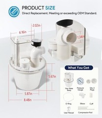 R211100 Vac-Mate Pool Cleaner Dispenser Box for Pentair Skimmer Complete