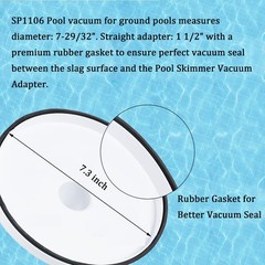 SP1106 Pool Skimmer Vacuum Plate Replacement for Hayward Swimming Pool Skimme…