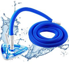 Qinyoung 2 Pcs Swimming Pool Cleaning Kit 1-1/4 Inch x 18 ft Pool Vacuum Hose…