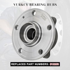Front Left/Right Wheel Bearing Hubs Assembly Compatible with Audi A3 Q3 TT