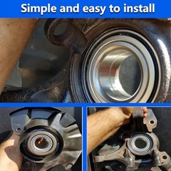 Front & Rear Wheel Bearing Fit for Polaris ATV/UTV 40*74*40 MM & 35*64*37 MM 12