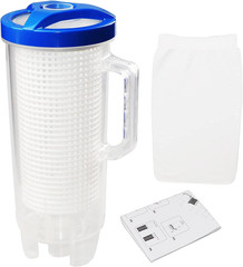 Large Pool Leaf Catcher,Leaf Canister for Pool Vacuum, In-Line Pool Filter Canis