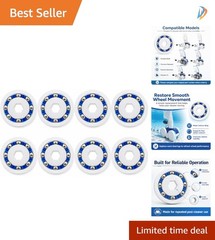 Restore Your Polaris Pressure-Side Pool Cleaner: 8 Pack Bearing Replacement Set