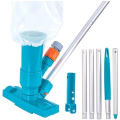 Pool Leaf Vacuum – 5 Section Pole, Telescopic Attachment