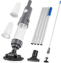 3 in 1 Cordless Spa Hot Tub Vacuum, Handheld Pool Vacuum for Small above Ground