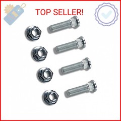 Front Rear Wheel Stud and Nut Kit 85-1092 7518378 Replacement for Polaris Sports