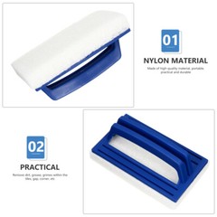 2pcs shower brush for cleaning Pool Scrub Brush Bathtub Cleaning Brush Floor