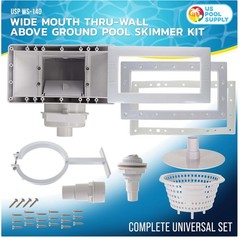Pool Skimmer Kit with Return Fitting – ABS Construction