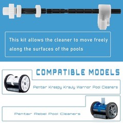 360289+360290 Right & Left Drive Axle Kit for Pentair Rebel Warrior Rebel Pool