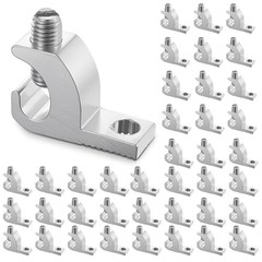 40pcs Aluminum Pool Bonding Lug – Corrosion-Resistant Grounding Connector for