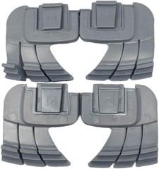 Polaris Cycle Scrubbing Brush Silver 4-Pack MAXX R0953300