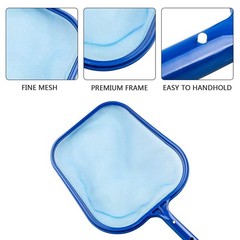 CREPRO Swimming Pool Nets, Professional Cleaning pool net, Blue