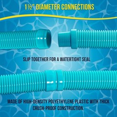 Universal 1.5&Prime; Inground Pool Cleaner Hose