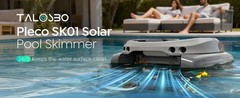 (2026 New) TALOSBO SK01 Solar Powered Robotic Pool Surface Skimmer, APP Control