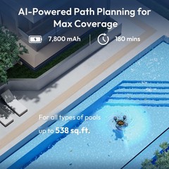(2026 Upgrade) F10 Pool Surface Skimmer Robot, Pool Cleaner with App Control,…