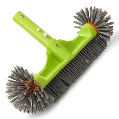 Pool Brush Head with Round Ends, 12.5 » High-Efficiency Pool Brush for Green