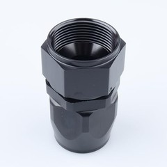 -20 AN Straight Swivel Hose End Fitting Aluminum Black 20AN Straight – Black